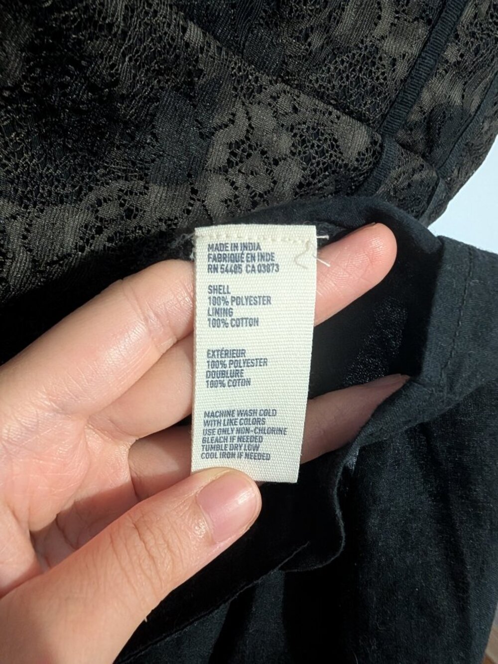 American Eagle 2012 Summer Lace Corset Dress, Black, Size 4 - Picture 3 of 4